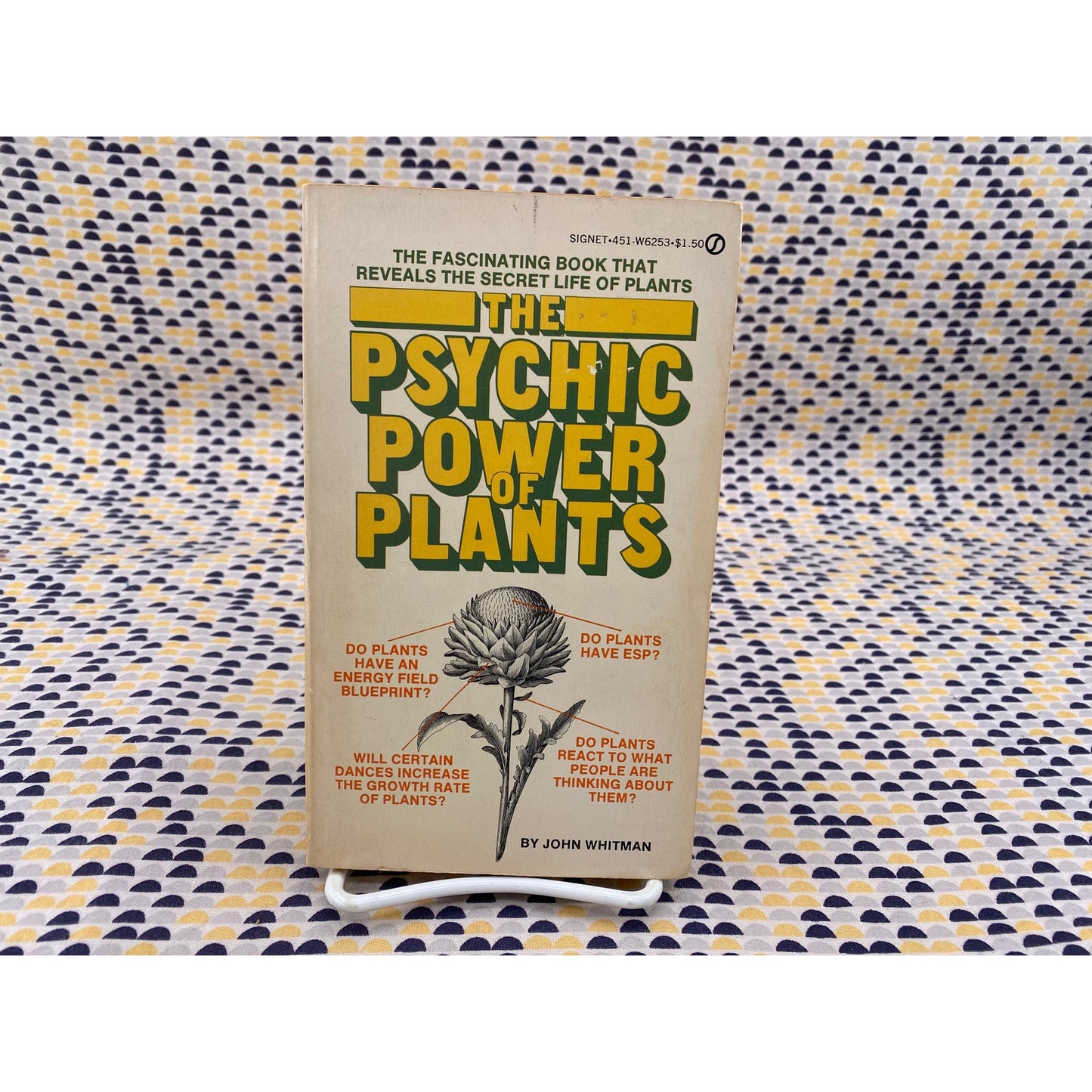 The Psychic Power Of Plants - John Whitman - Signet - Paperback