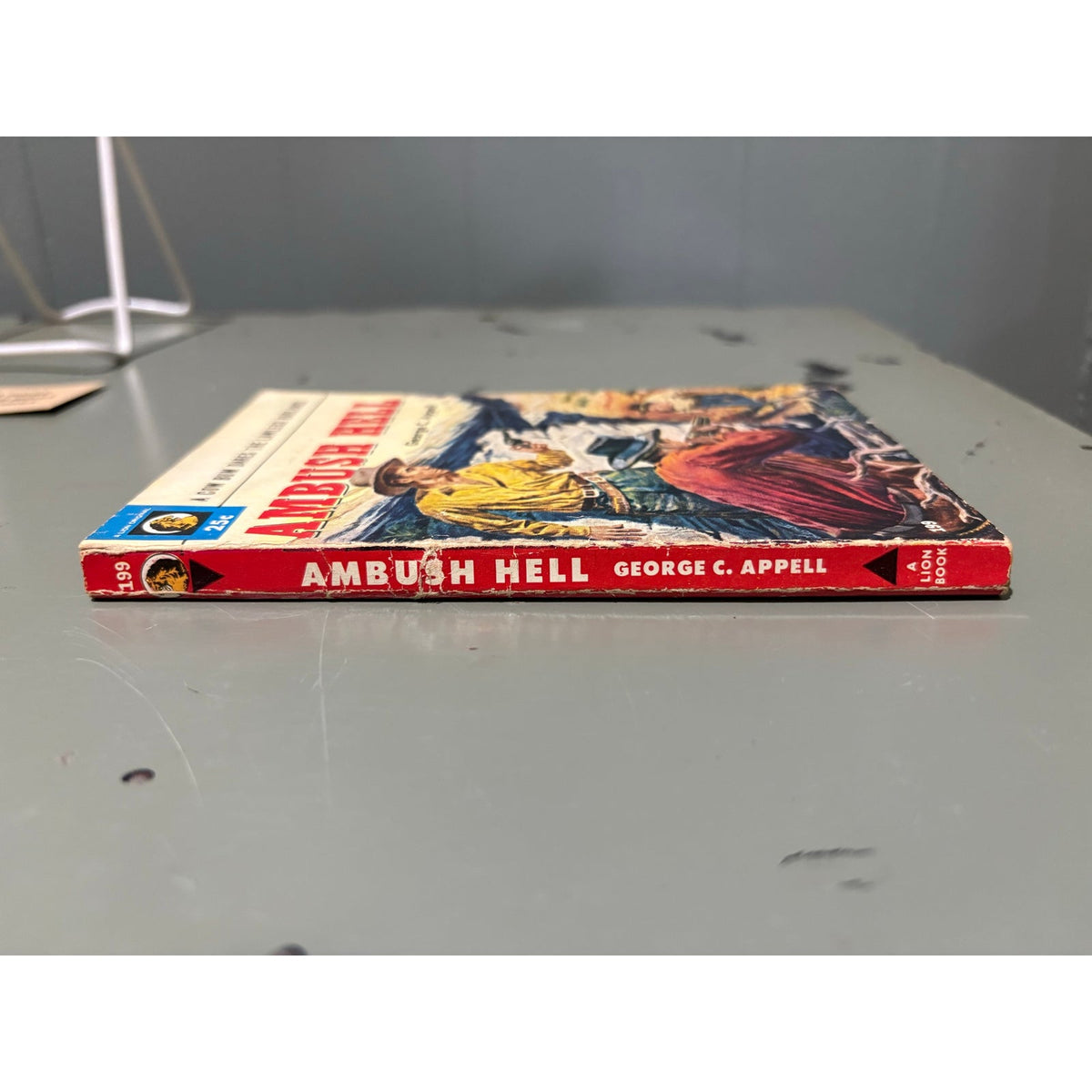 Ambush Hell - George C. Appell - Lion 199 - Vintage Paperbacks
