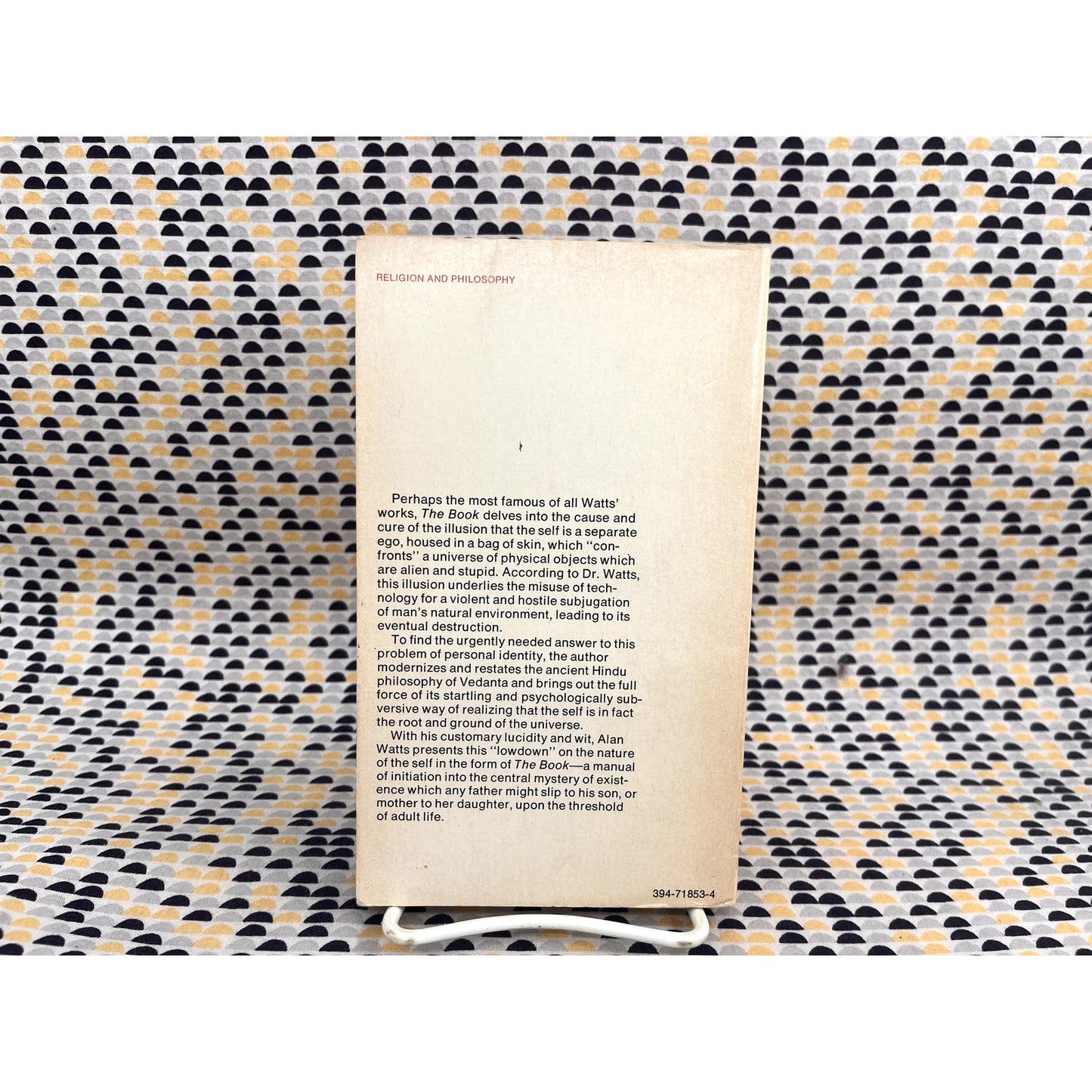 The Book: On the Taboo Against Knowing Who You Are - Alan Watts - Vintage Books - Paperback
