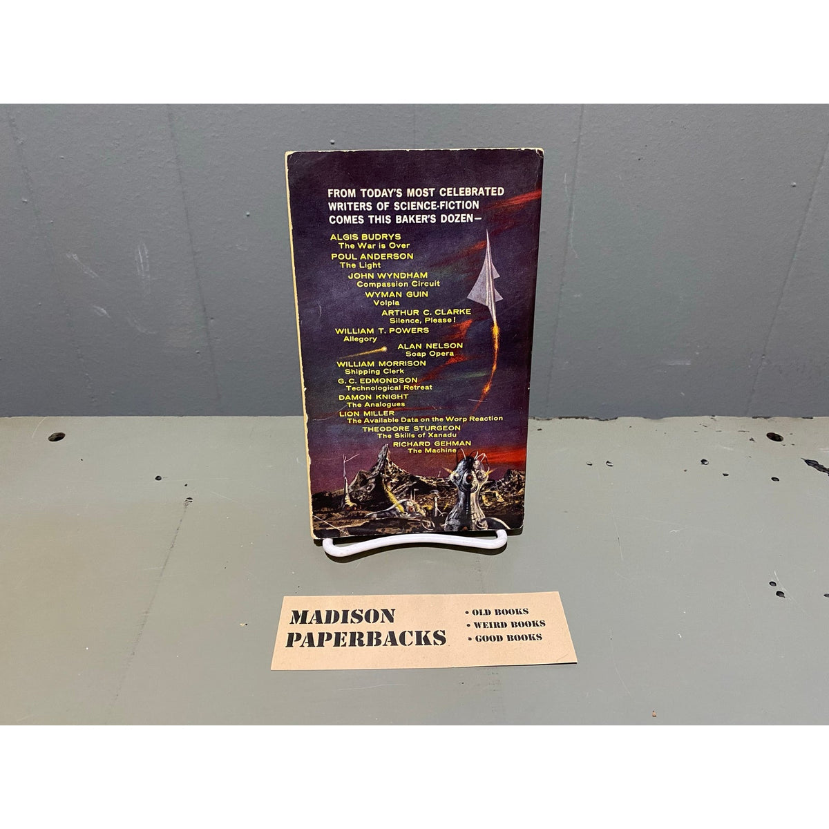 13 Great Stories of Science-Fiction - ed. Groff Conlkin - Gold Medal - Richard Powers cover - Paperback