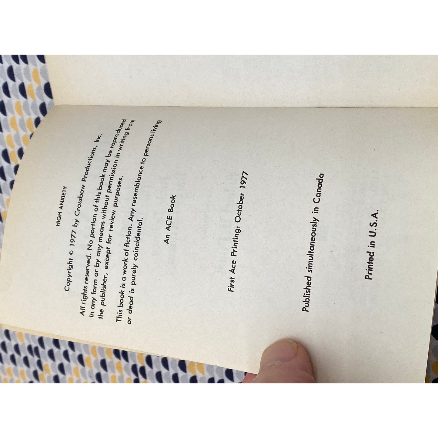 High Anxiety - A Mel Brooks Film - Robert Pilpel - Novelization - Movie Tie-In