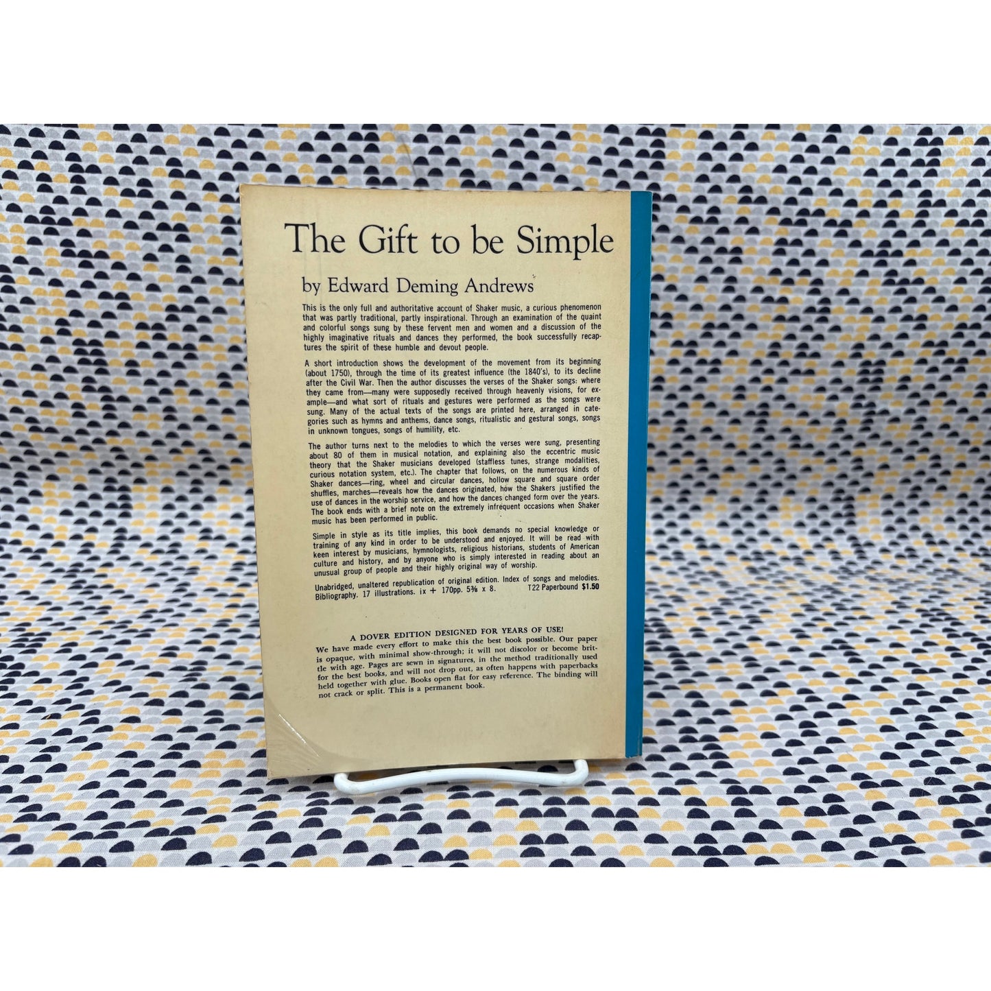 The Gift To Be Simple - Edward D. Andrews - Dover - Paperback