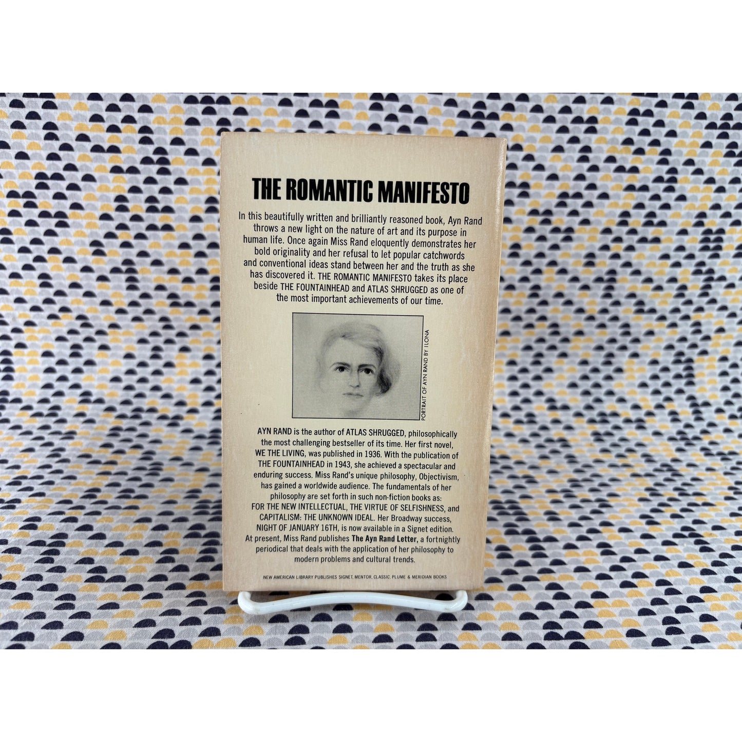 The Romantic Manifesto - Ayn Rand - Vintage Paperback Book