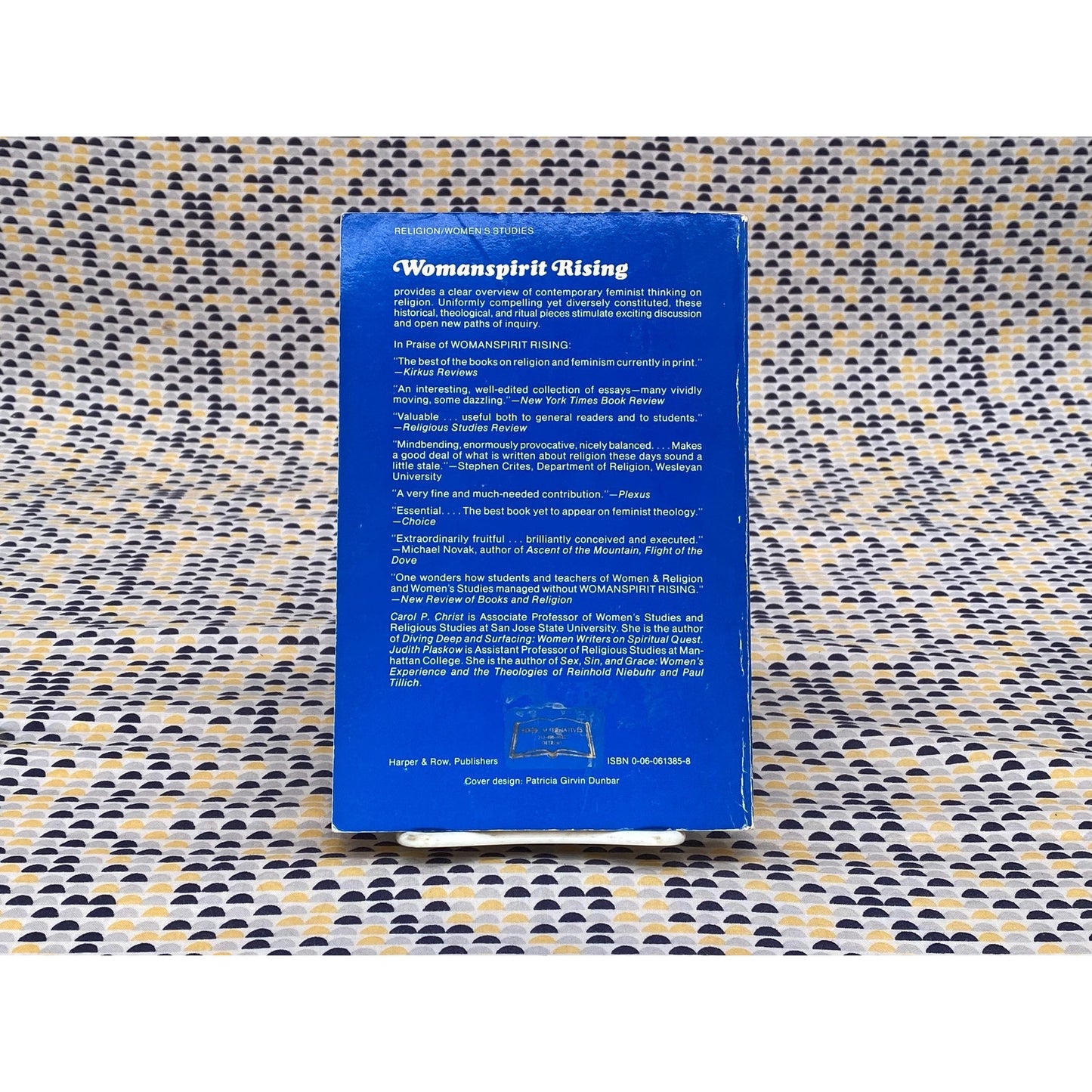 Womanspirit Rising: A Feminist Reader In Religion - Carol P. and Judith Christ and Plaskow, editors - Vintage Paperback Book - Harper & Row