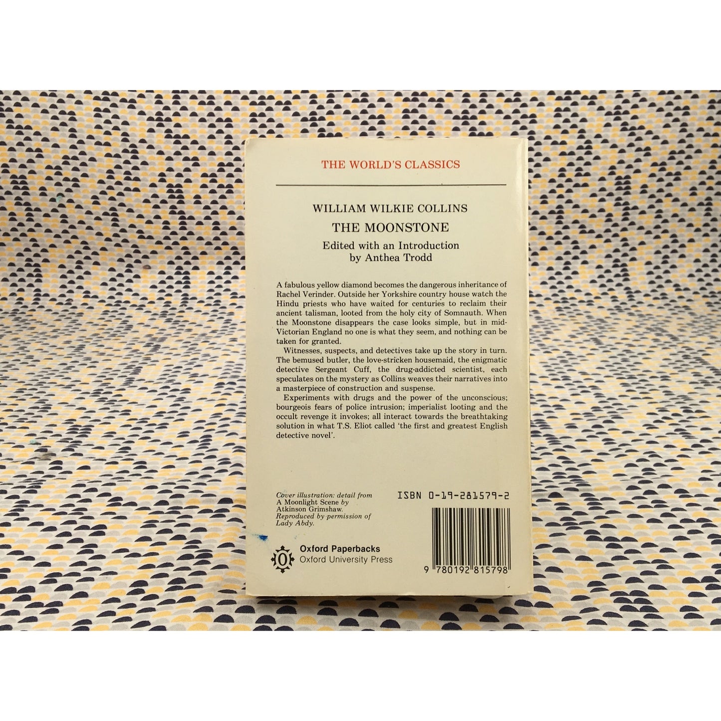 The Moonstone - William Wilkie Collins - Oxford University Press - Paperback