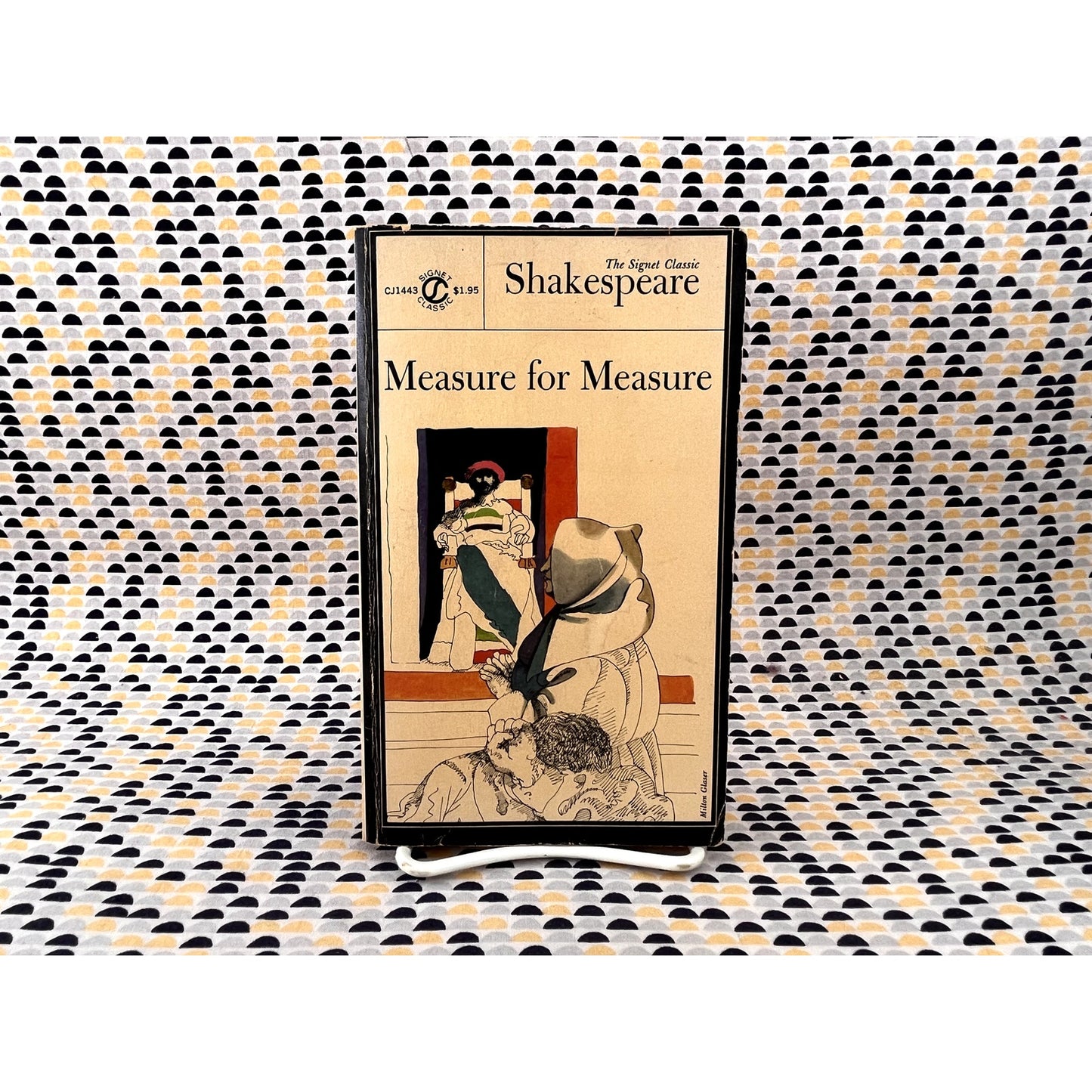 Measure for Measure - William Shakespeare - Vintage Paperback - Milton Glaser Cover Art - Signet Classics Edition
