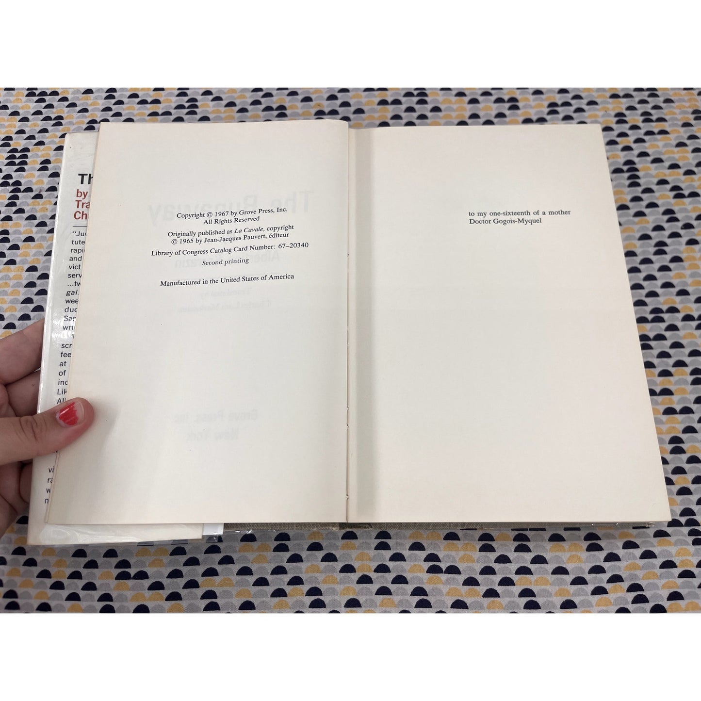 The Runaway - Albertine Sarrazin - Grove Press - Hardcover