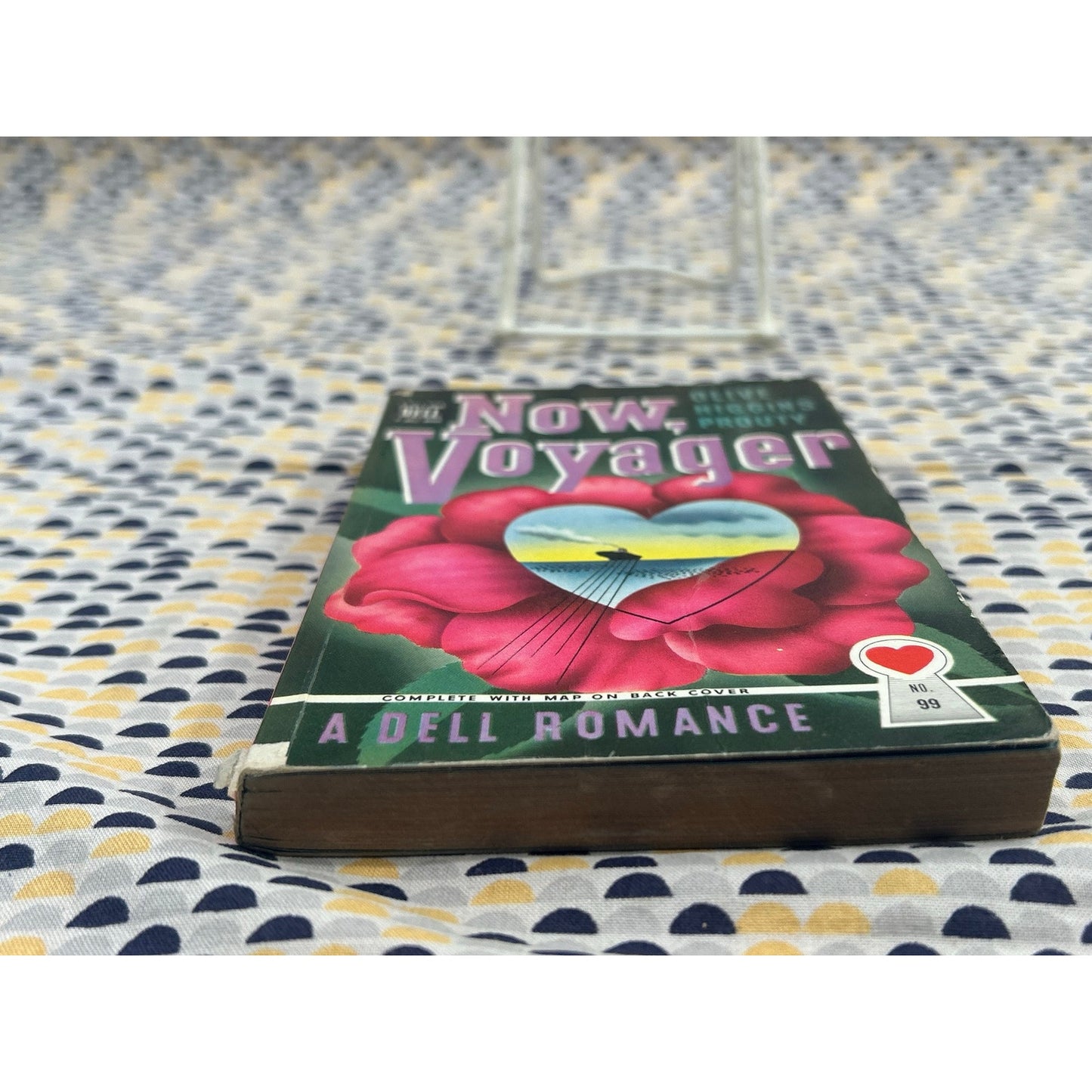 Now, Voyager - Olive Higgins Prouty - Dell Romance 99 - Mapback - Vintage Paperbacks