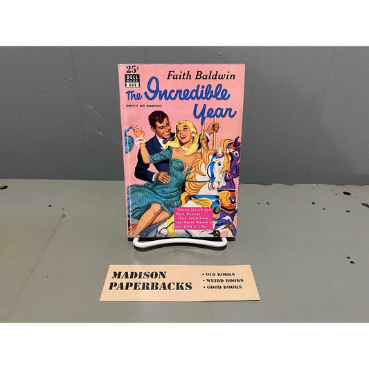The Incredible Year - Faith Baldwin - Dell 532 - Mapback - Vintage Paperbacks