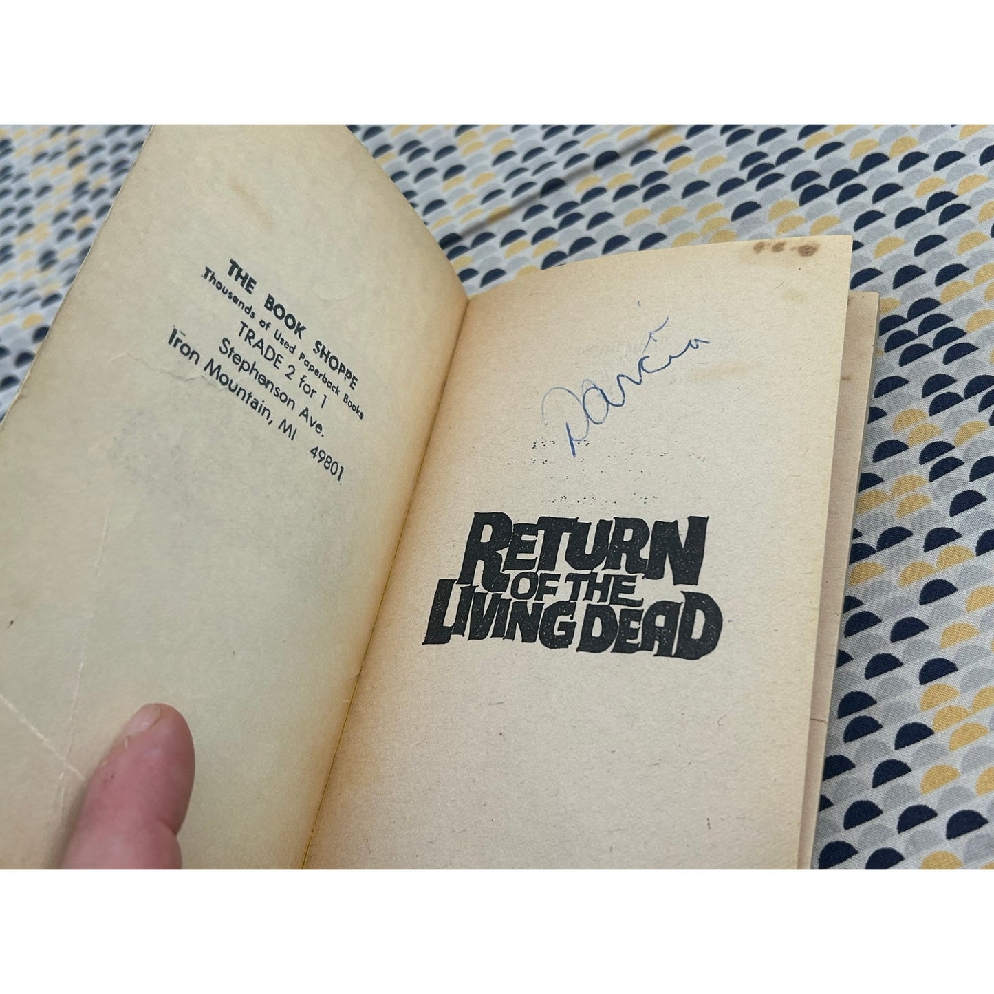 Return of the Living Dead John Russo - Novelization of unmade screenplay