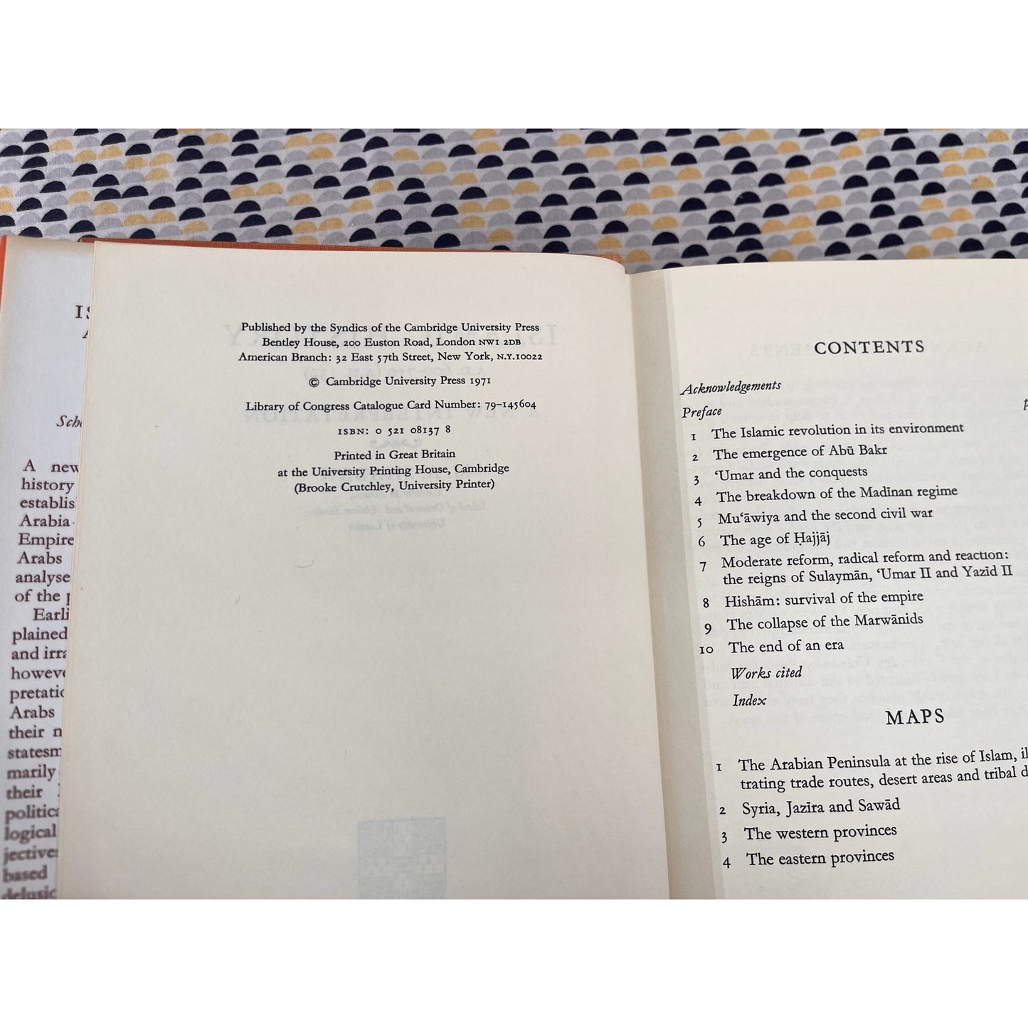Islamic History - A. D. 600-750 - M. A. Shaban - Cambridge University Press - Hardcover