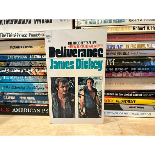 Deliverance - James Dickey - Vintage Paperback Book - Dell Edition