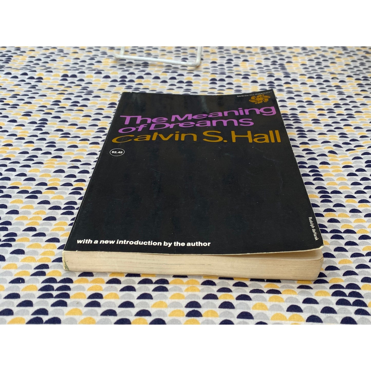 The Meaning Of Dreams - Calvin S. Hall - Vintage Paperback - McGraw-Hill Edition
