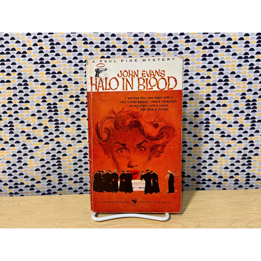 Halo in Blood - John Evans - Bantam Books - Paperback