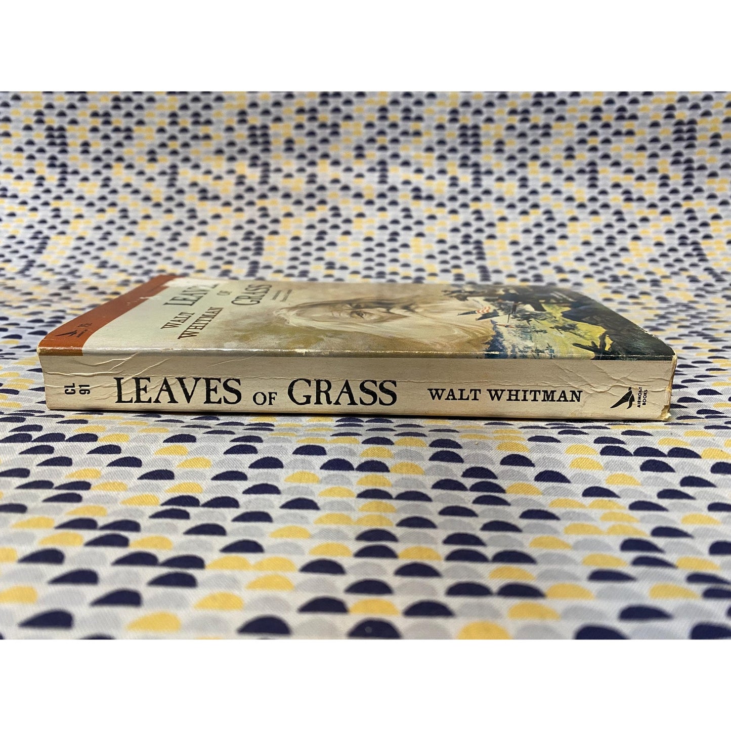 Leaves of Grass - Walt Whitman - Vintage Paperback Book - Airmont Edition