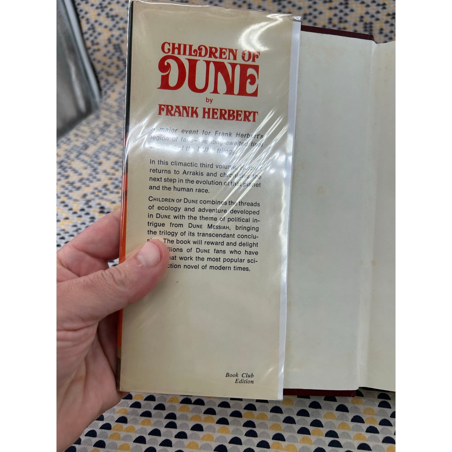 Children of Dune - Frank Herbert - Hardcover - Berkley Publishing - Book Club Ed