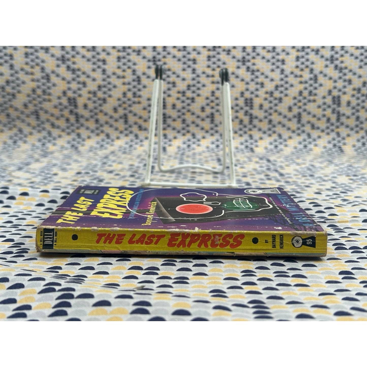 The Last Express - Baynard Kendrick - Dell Mystery 95 - Mapback - Vintage Paperbacks