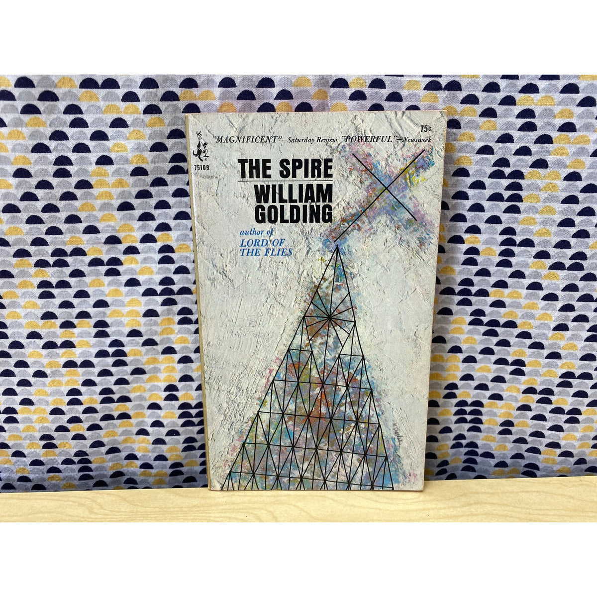 The Spire - William Golding - Vintage Paperback Book - 75 cent Pocket Book
