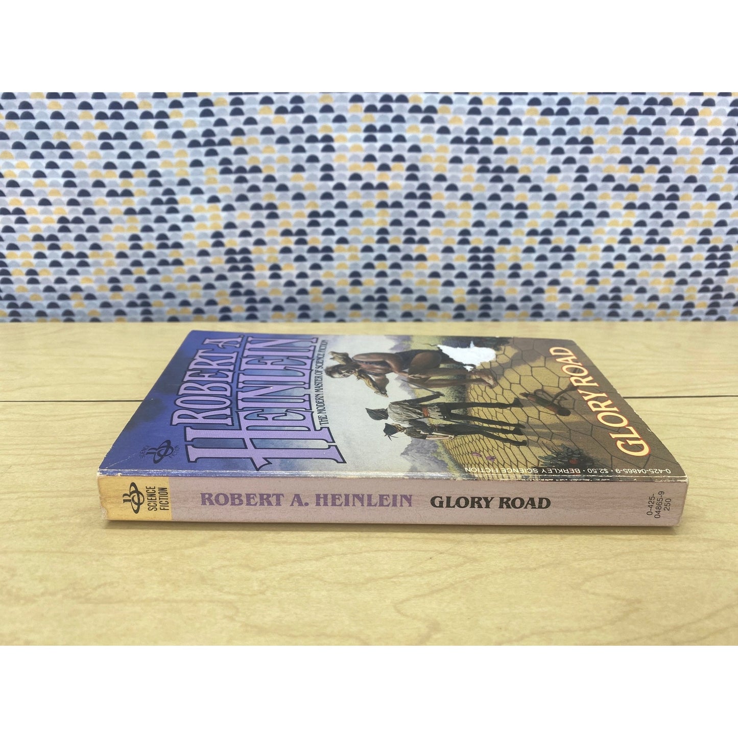 Glory Road - Robert A. Heinlein - Vintage Paperback Book - Berkley Science Fiction