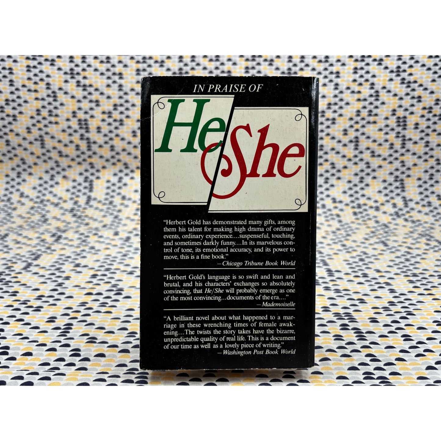 He/She - Herbert Gold - Pinnacle Books - Paperback