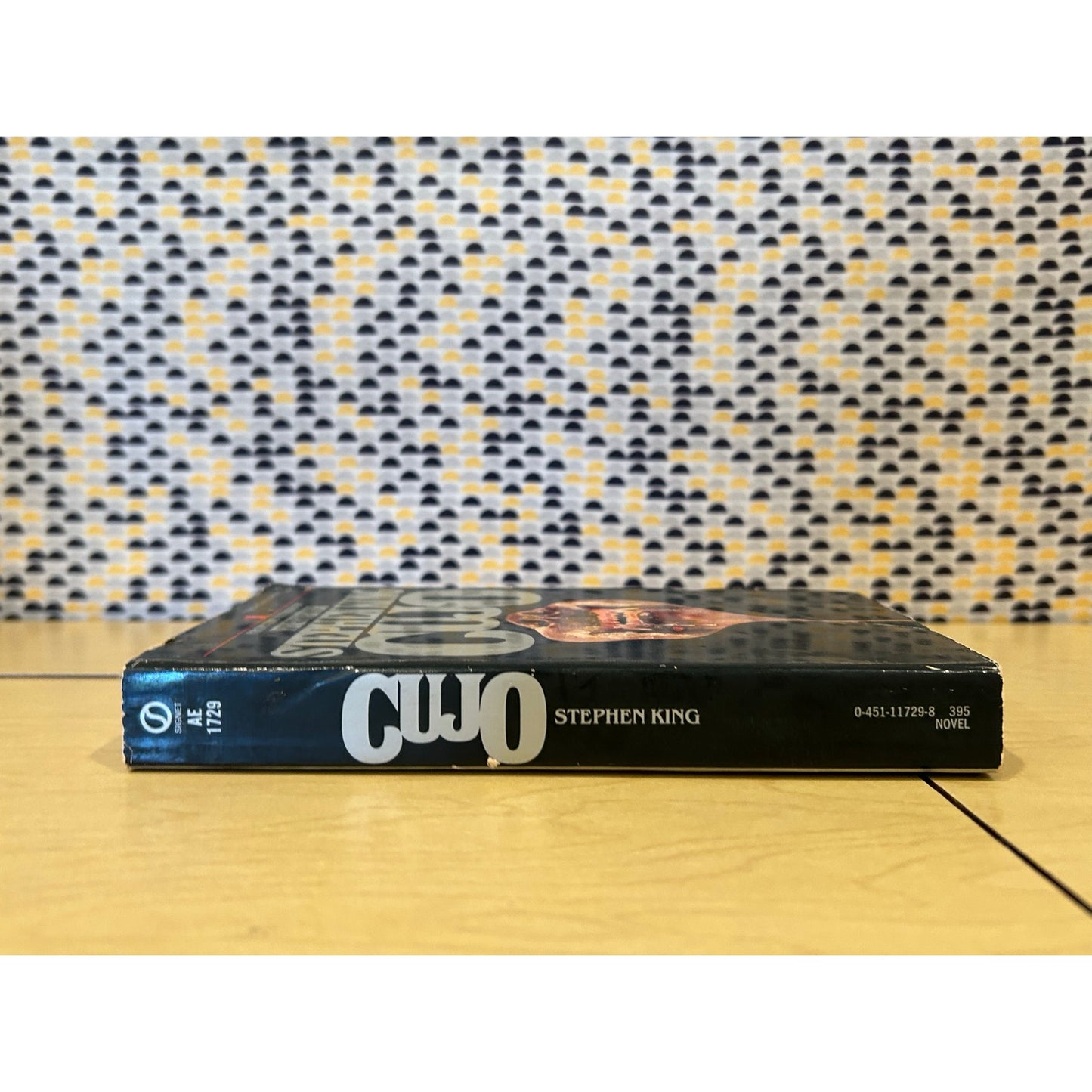 Cujo - Stephen King - Vintage Paperback Book - Signet Books