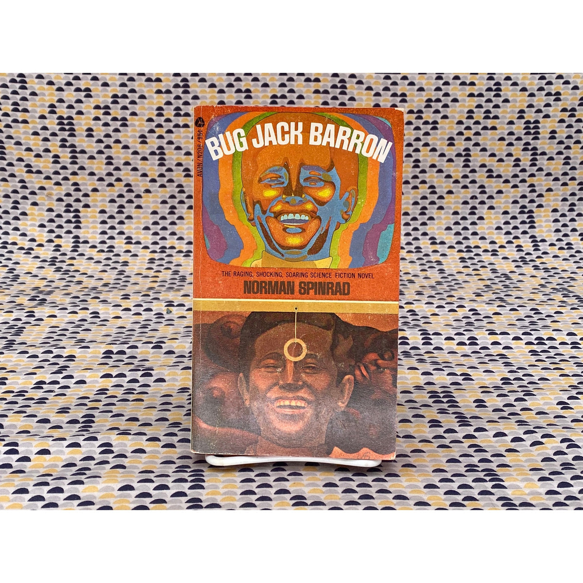 Bug Jack Barron - Norman Spinrad - Vintage Paperback Book - Avon Edition