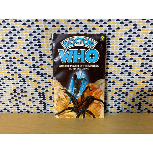 Doctor Who and the Planet of the Spiders - Terrance Dicks - Vintage Paperback - Target Books