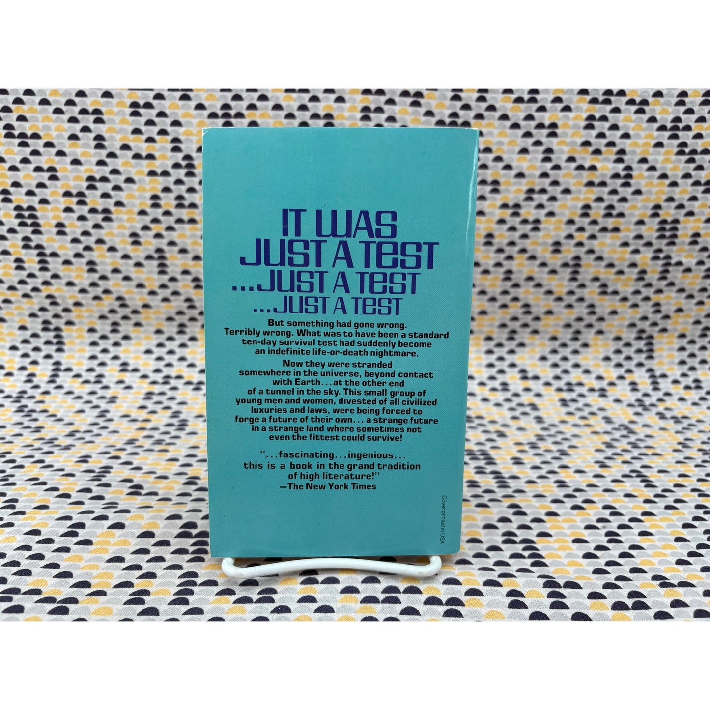 Tunnel In The Sky - Robert A. Heinlein - Vintage Paperback Book - Ace Edition