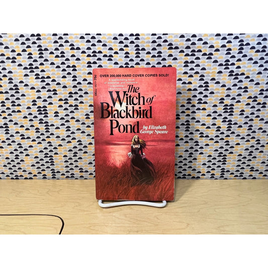 Witch Of Blackbird Pond - Elizabeth George Speare - Vintage Paperback Book - Dell Edition