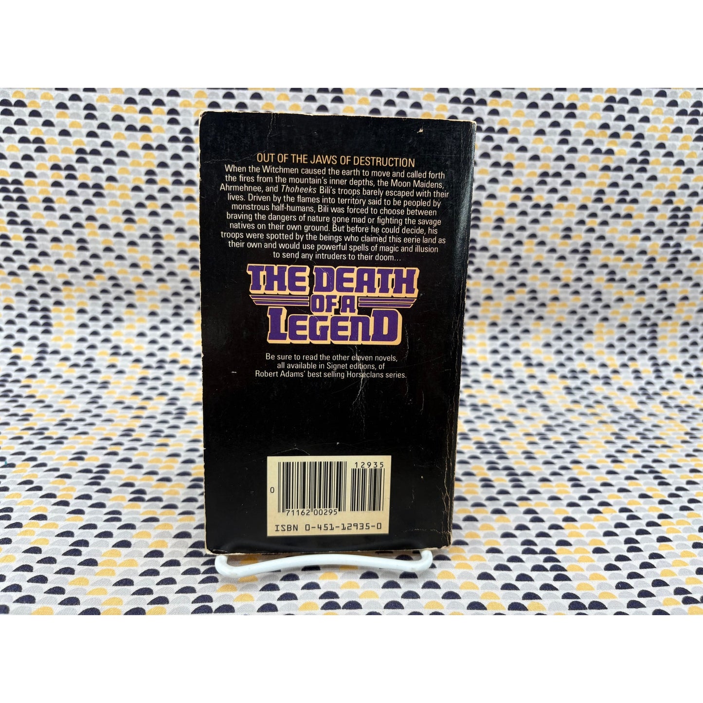 The Death Of A Legend - Robert Adams - Signet - Paperback