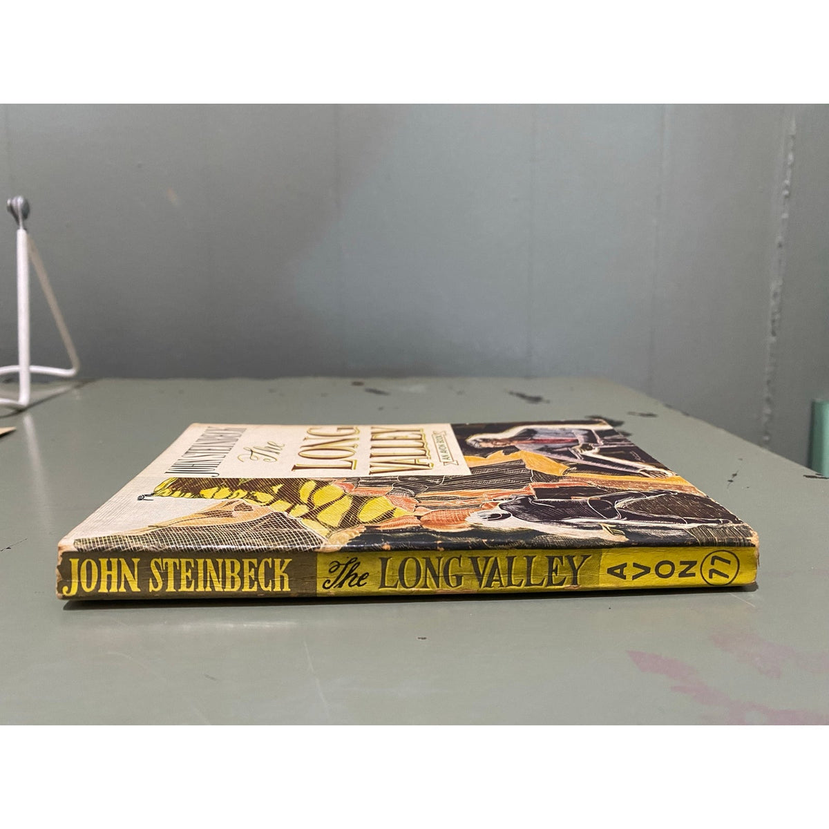 John Steinbeck - The Long Valley - Avon 77 - Vintage Paperbacks