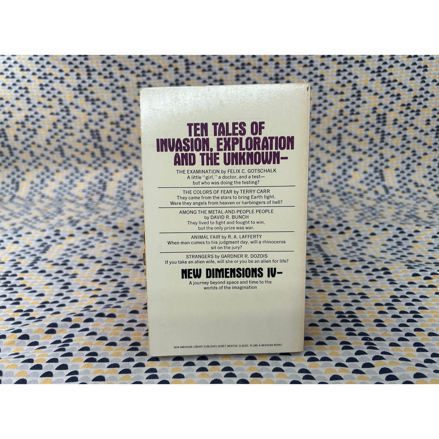 New Dimensions IV - Robert Silverberg - Signet - Paperback