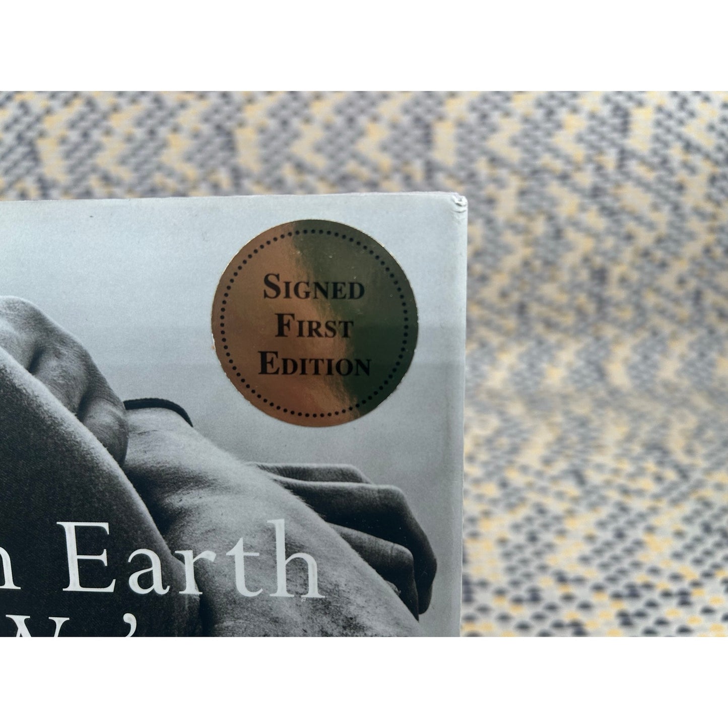 Signed 1st Edition - Ocean Vuong - On Earth We're Briefly Gorgeous - 2019 Penguin Press