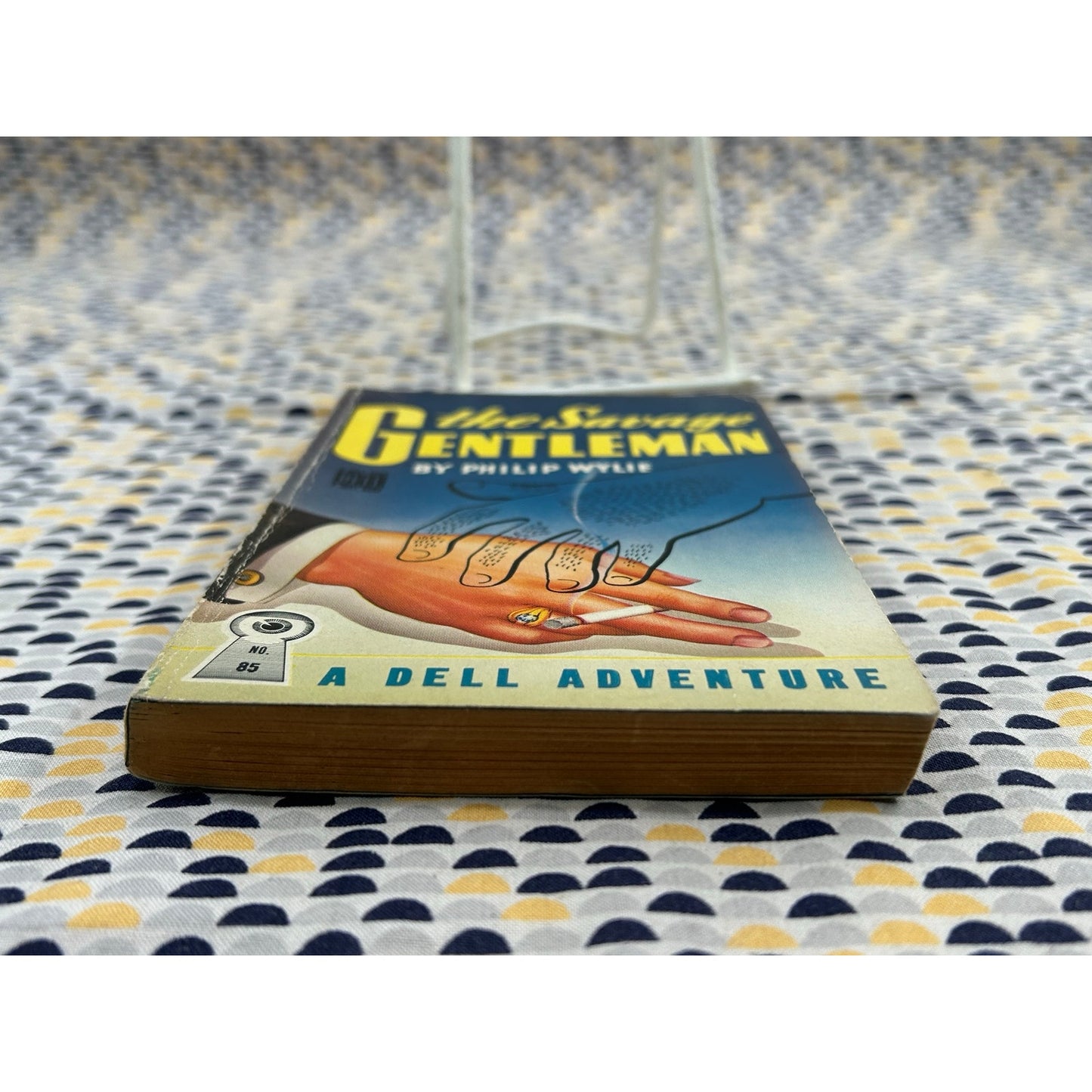 The Savage Gentleman - Philip Wylie - Dell Adventure 85 - Mapback - Vintage Paperbacks
