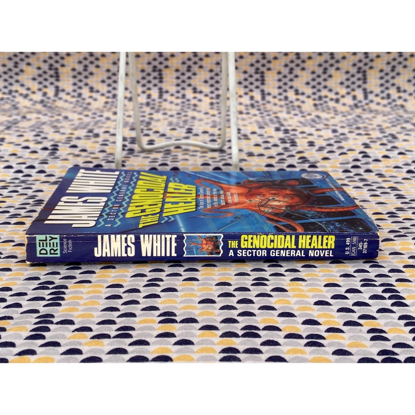The Genocidal Healer - James White - Vintage Paperback Book - Dell Rey/Ballantine Edition