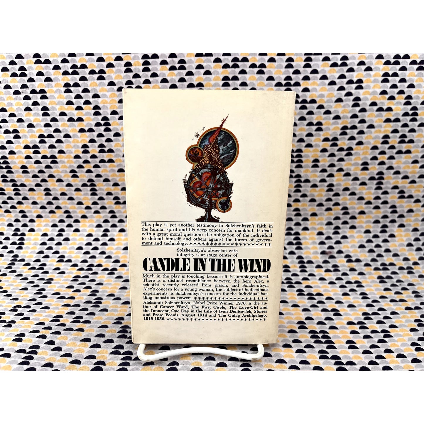 Candle in the Wind - Alexander Solzhenitsyn - Vintage Paperback - Bantam Edition