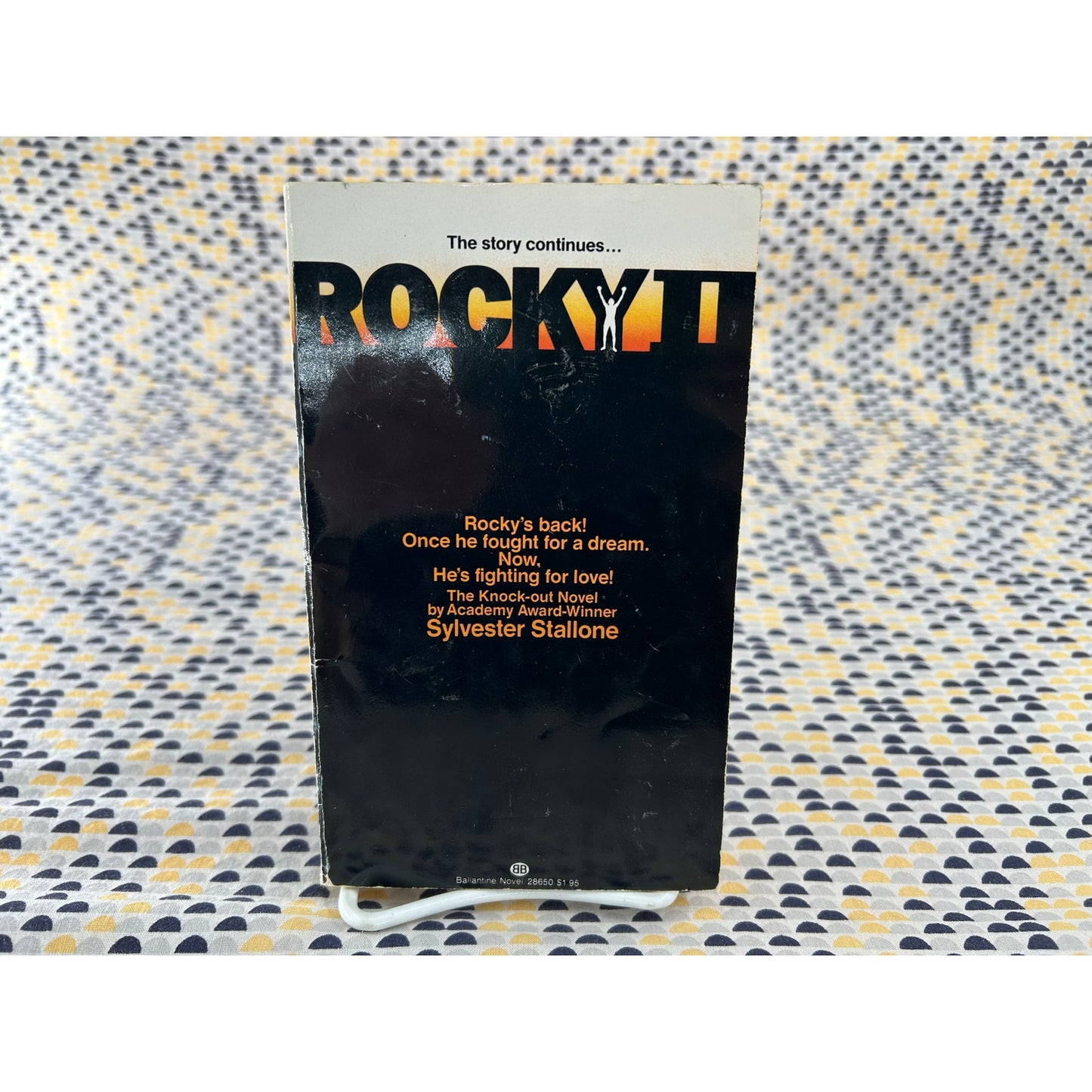 Rocky II - Sylvester Stallone - Movie Tie In - Vintage Paperback Book - Ballantine Edition