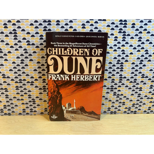 Children of Dune - Frank Herbert - Vintage Paperback Book - Ace Edition