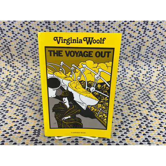 The Voyage Out - Virginia Woolf - Vintage Paperback Book - Harvest Books Edition