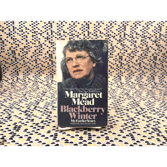 Blackberry Winter - Margaret Mead - Pocket Books - Paperback