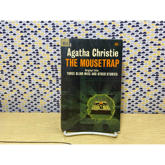 The Mousetrap - Agatha Christie - Dell Books - Paperback - 45 cent Edition