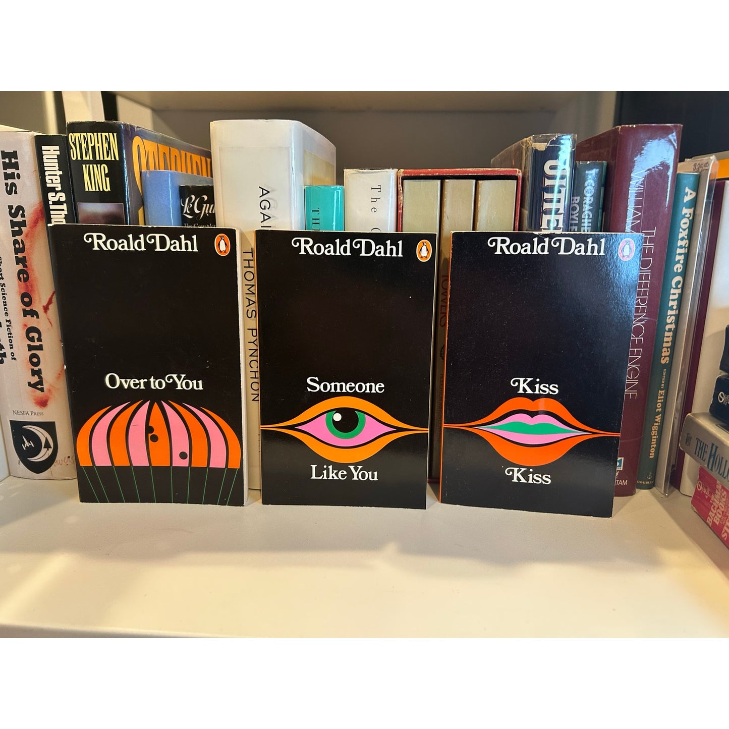 Roald Dahl - 3 Book Set with Omnific Cover Art - Vintage Penguin Paperbacks