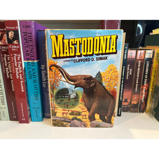 Mastodonia - Clifford D. Simak - Hardcover - Del Rey - Club Edition