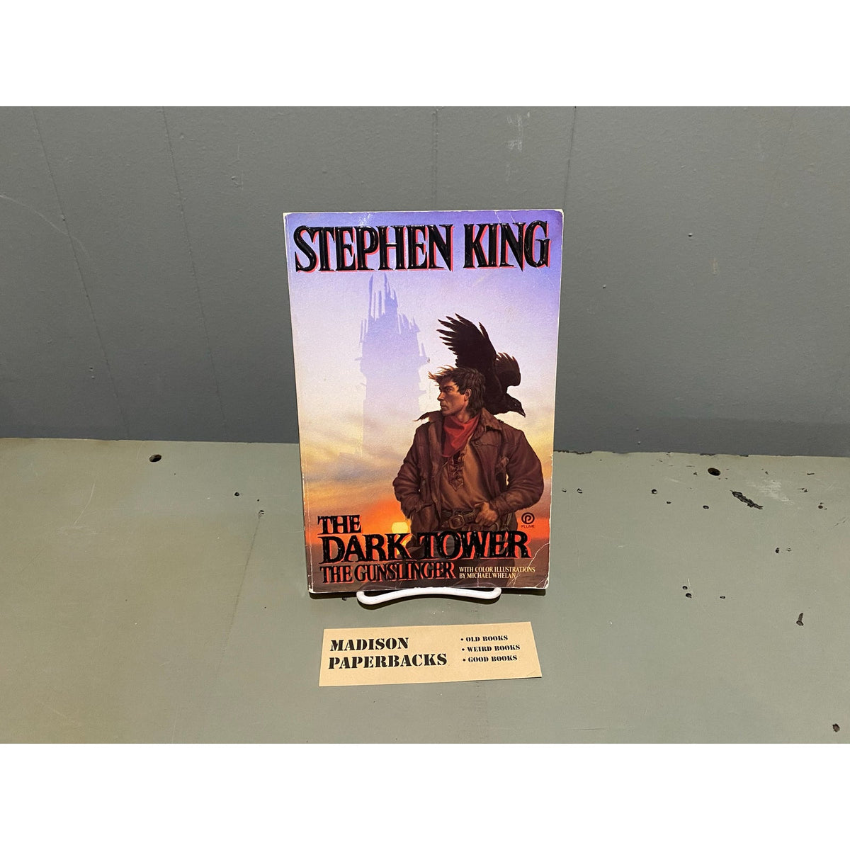 The Dark Tower - The Gunslinger - Stephen King - Plume Michael Whelan 1st Print