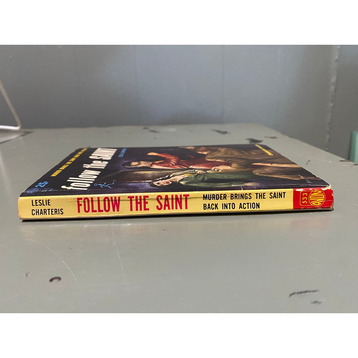 Follow the Saint - Leslie Charteris - Avon 553 - Vintage Paperbacks
