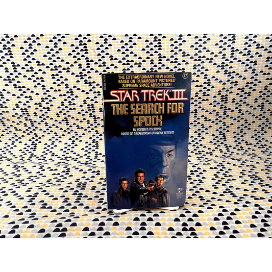 Star Trek III - The Search For Spock - Movie Novelization - Vonda N. McIntyre - Vintage Paperback Book - Pocket Books Edition