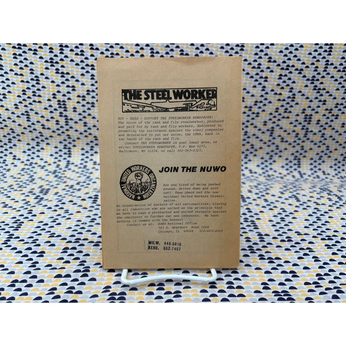 The Foreign Imports Smokescreen - National United Workers - Paperback