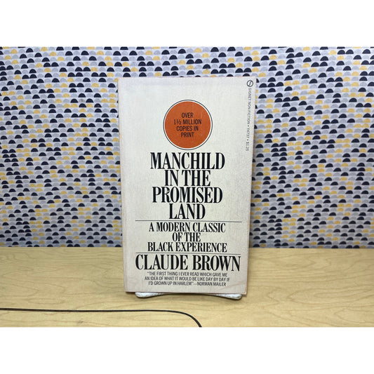 Manchild in the Promised Land - Claude Brown - Vintage Paperback Book - Signet Edition