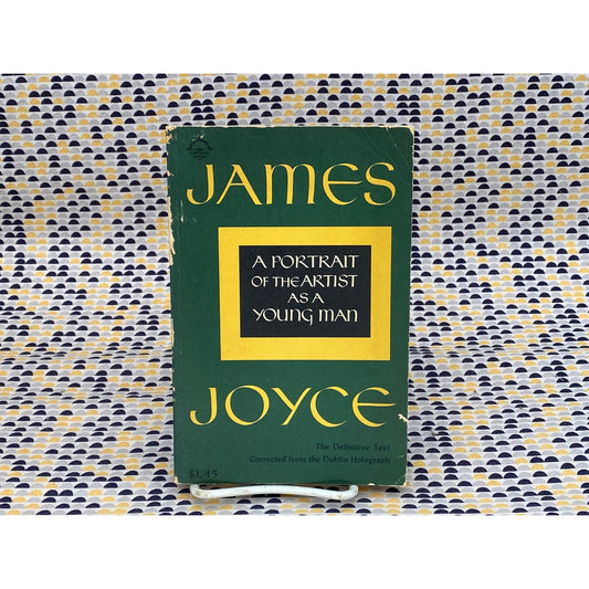 A Portrait of the Artist as a Young Man - James Joyce - Vintage Paperback Book - Viking Compass Edition