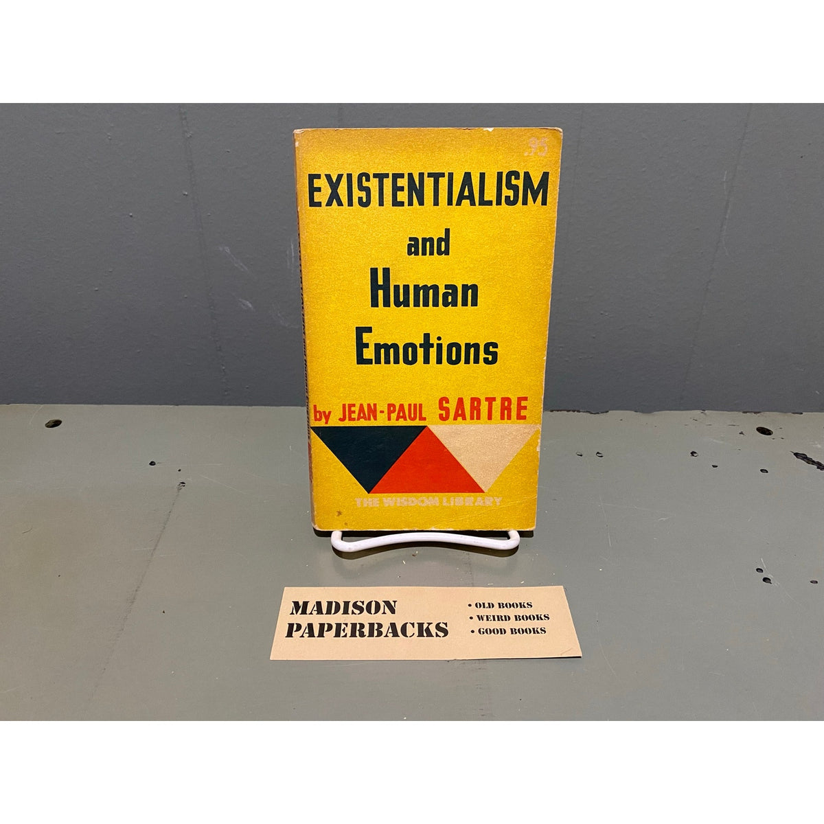 Existentialism and Human Emotions - Jean-Paul Sartre - The Wisdom Library - Paperback